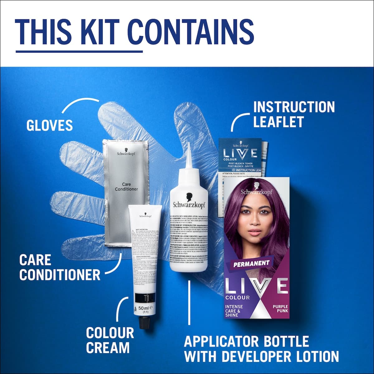 Thumbnail Schwarzkopf Live Colour Permanent Purple Punk