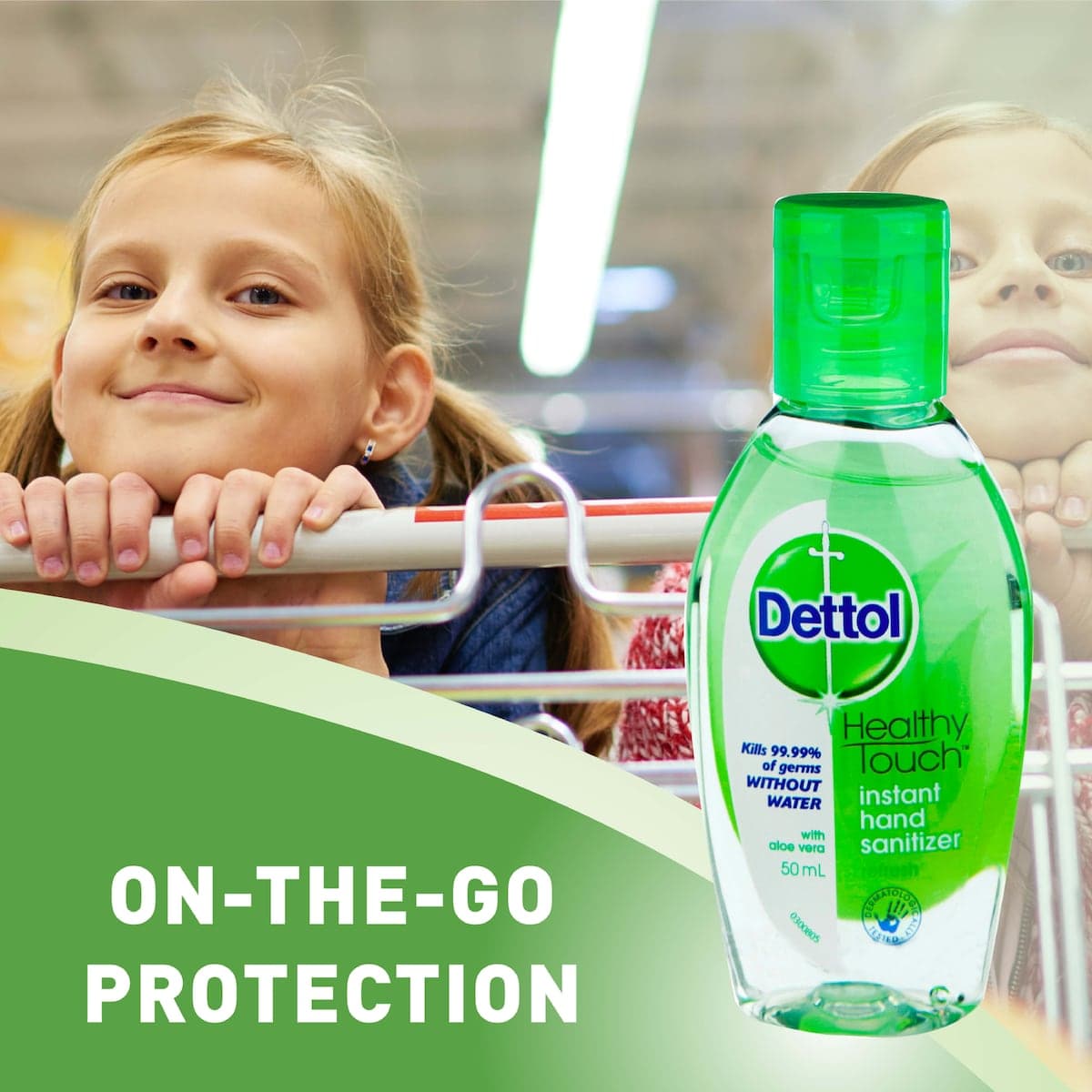 Thumbnail Dettol Instant Hand Sanitiser Refresh 50ml