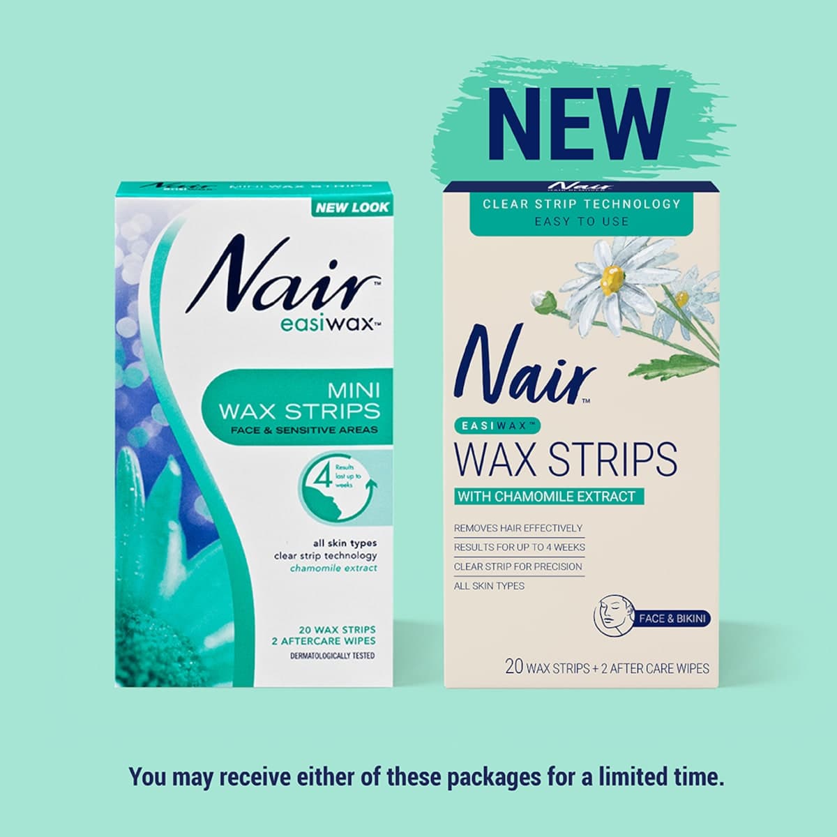Thumbnail Nair Easiwax Mini Wax Strips 20 Pack