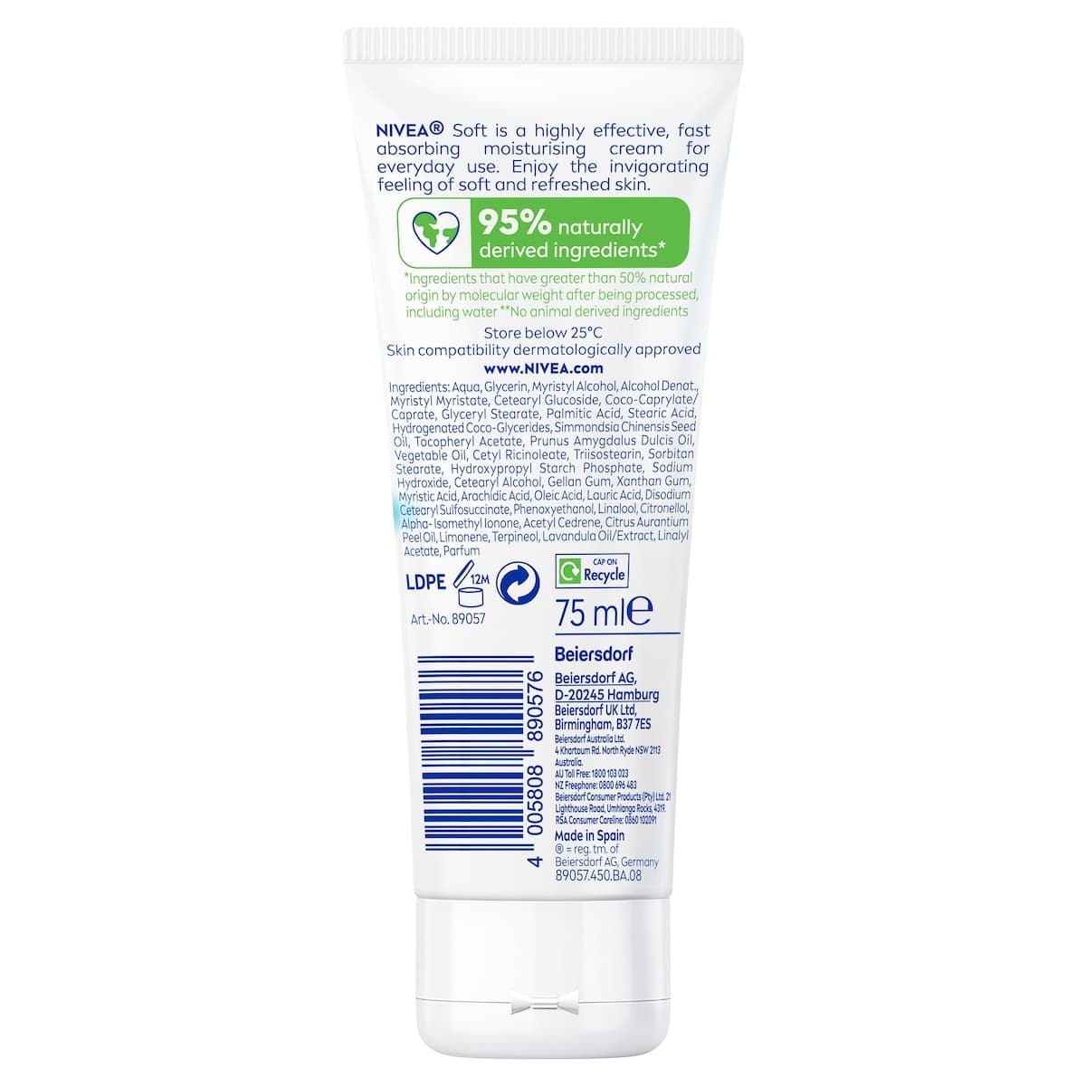 Thumbnail Nivea Soft Moisturising Cream 75ml