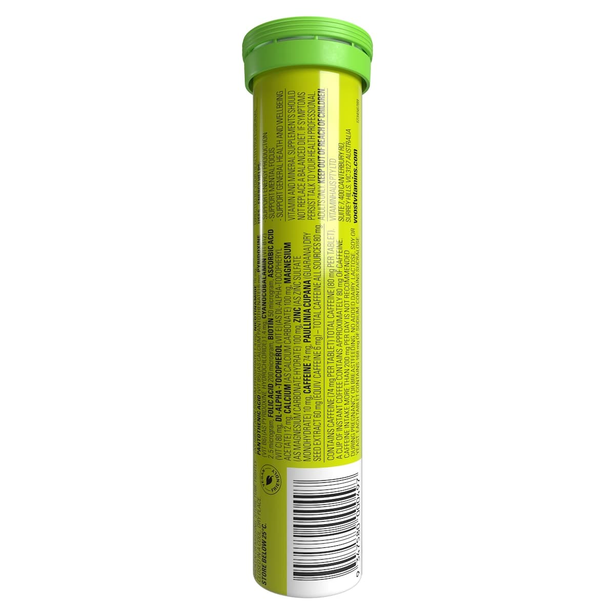 Thumbnail Voost Energy Multivitamin + Guarana 20 Effervescent Tablets