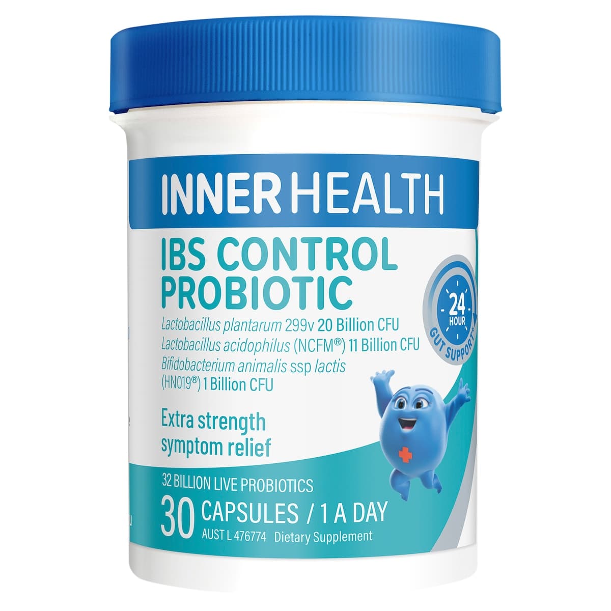 Thumbnail Inner Health IBS Control Probiotics 30 Capsules