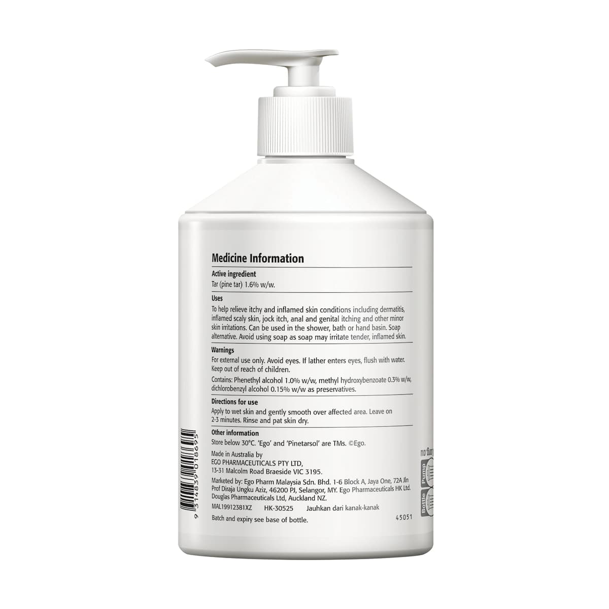 Thumbnail Ego Pinetarsol Gel 450g