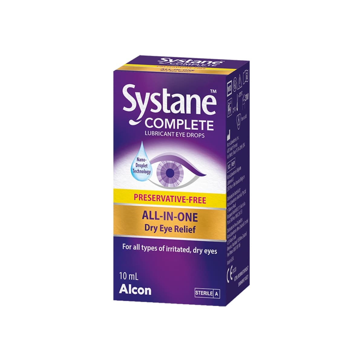 Thumbnail Systane Complete Lubricant Eye Drops Preservative Free 10ml