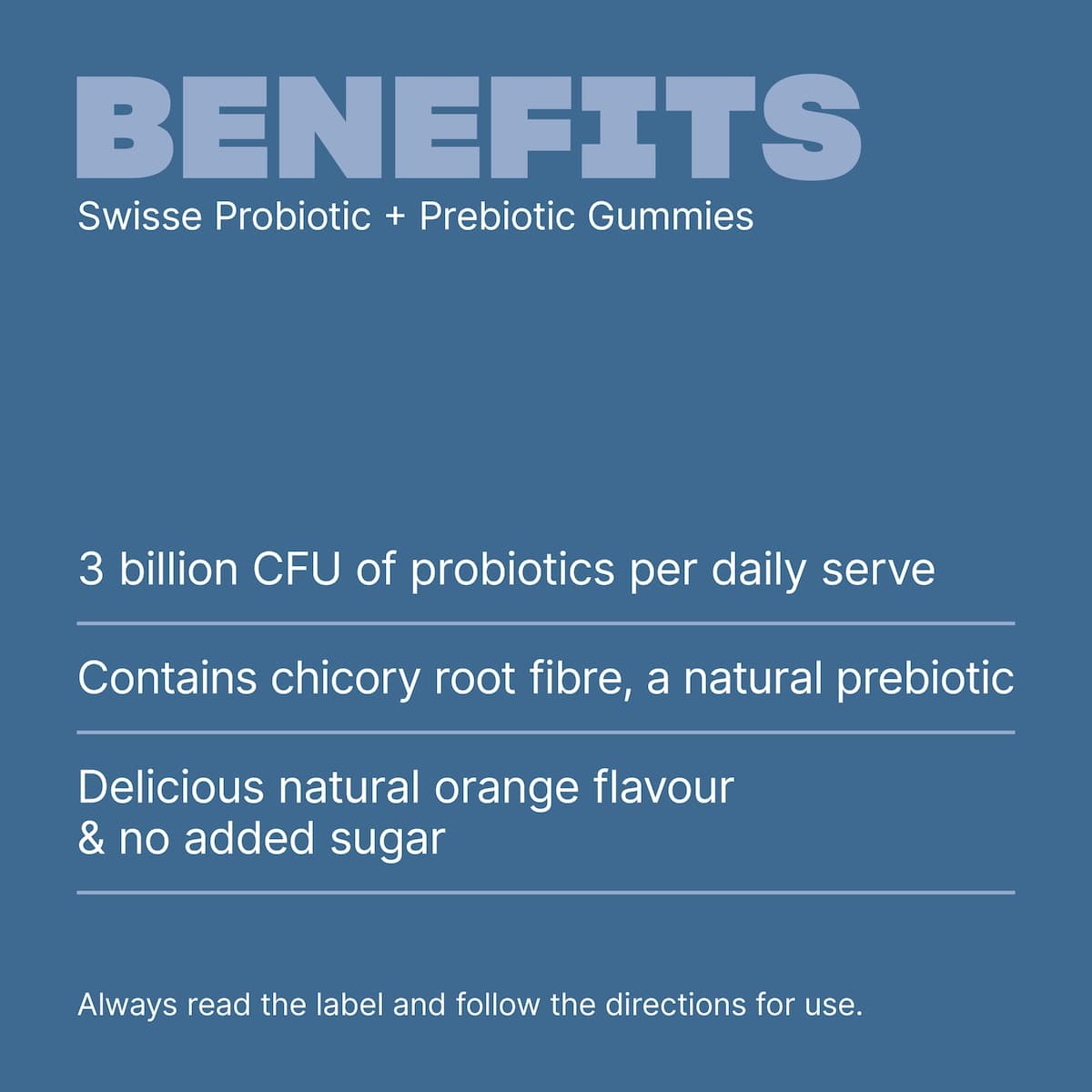 Thumbnail Swisse Adult Probiotic & Prebiotic Gummies 45 Pack