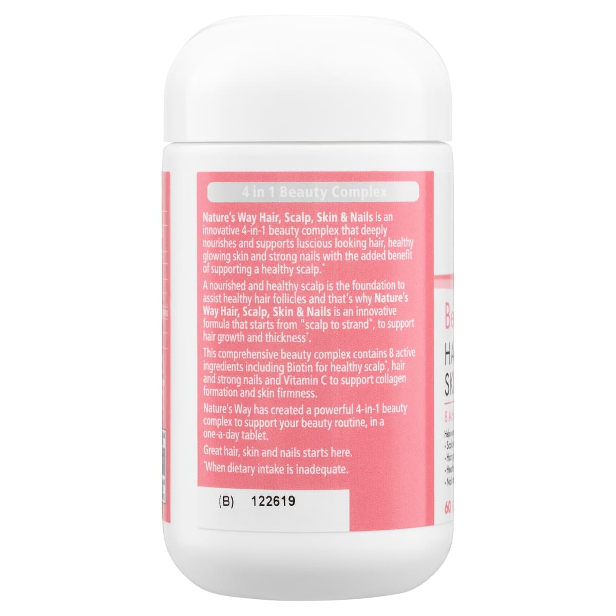 Thumbnail Nature's Way Beauty Hair Scalp Skin & Nails 60 Tablets