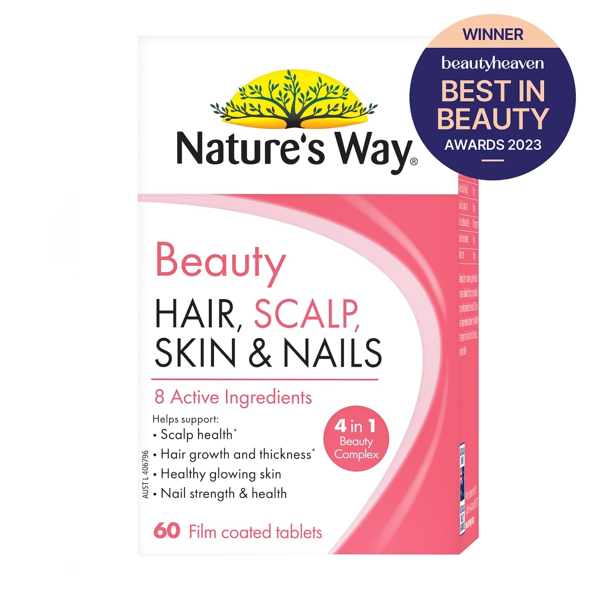 Thumbnail Nature's Way Beauty Hair Scalp Skin & Nails 60 Tablets