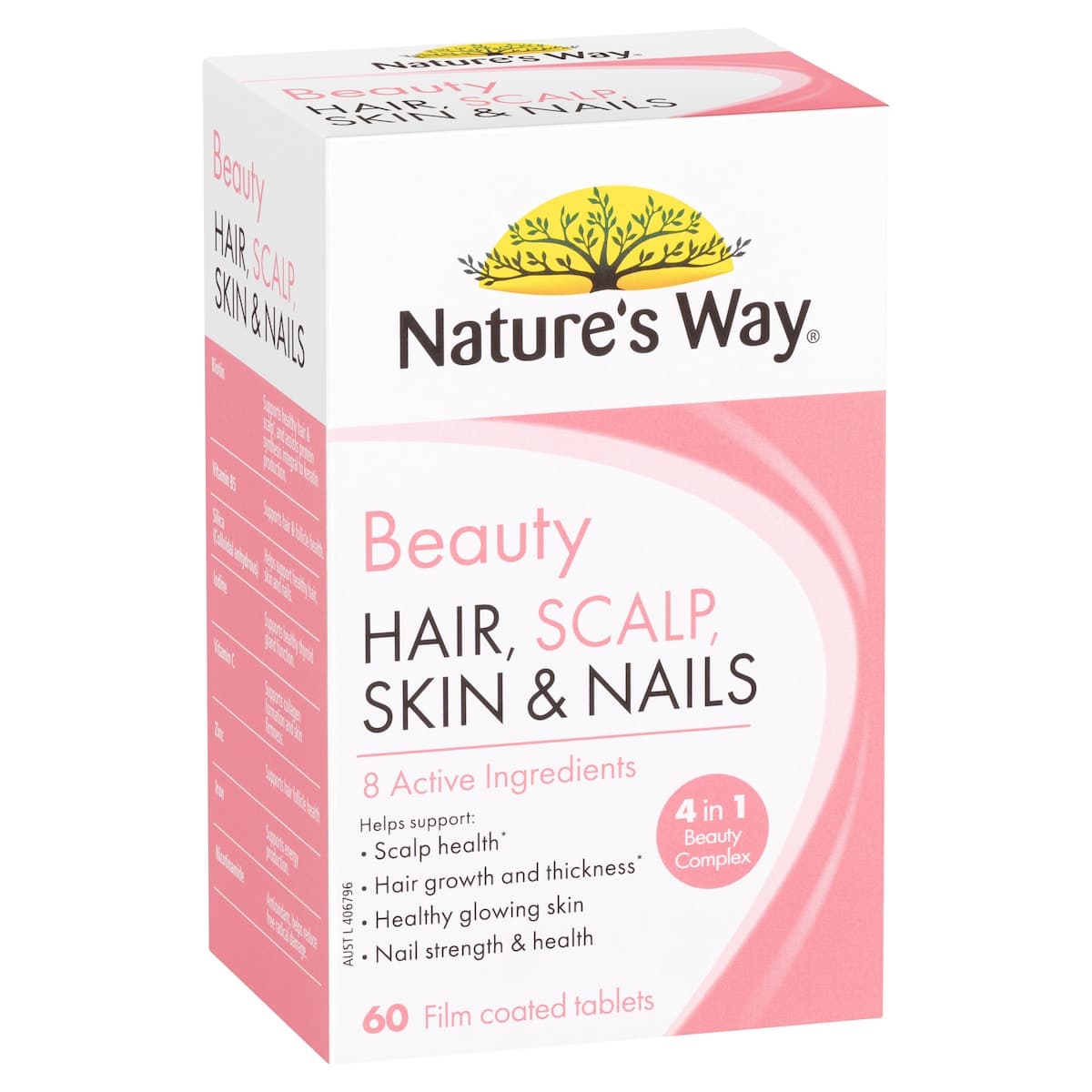 Thumbnail Nature's Way Beauty Hair Scalp Skin & Nails 60 Tablets