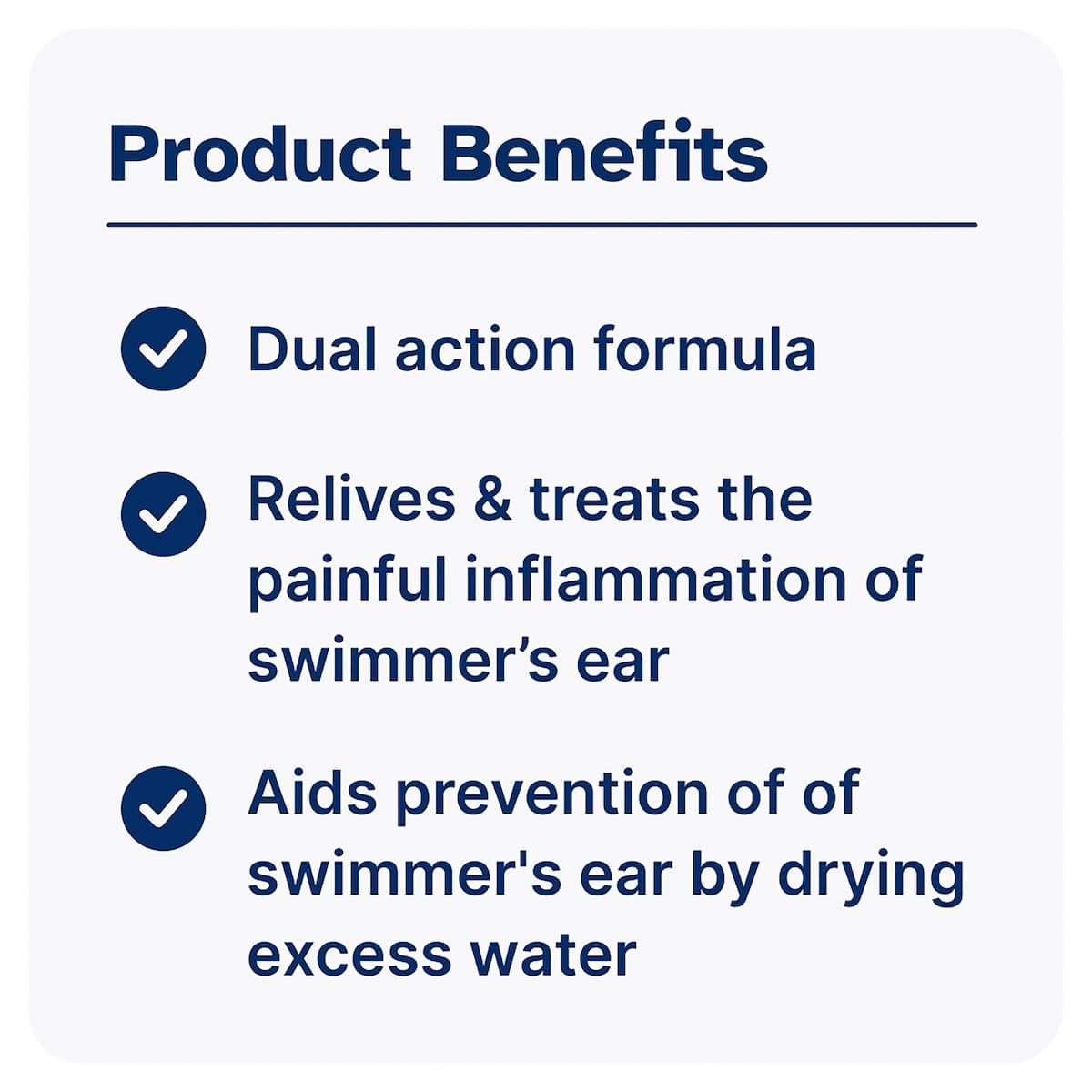 Thumbnail EarClear Ear Drops for Swimmers Ear 40ml
