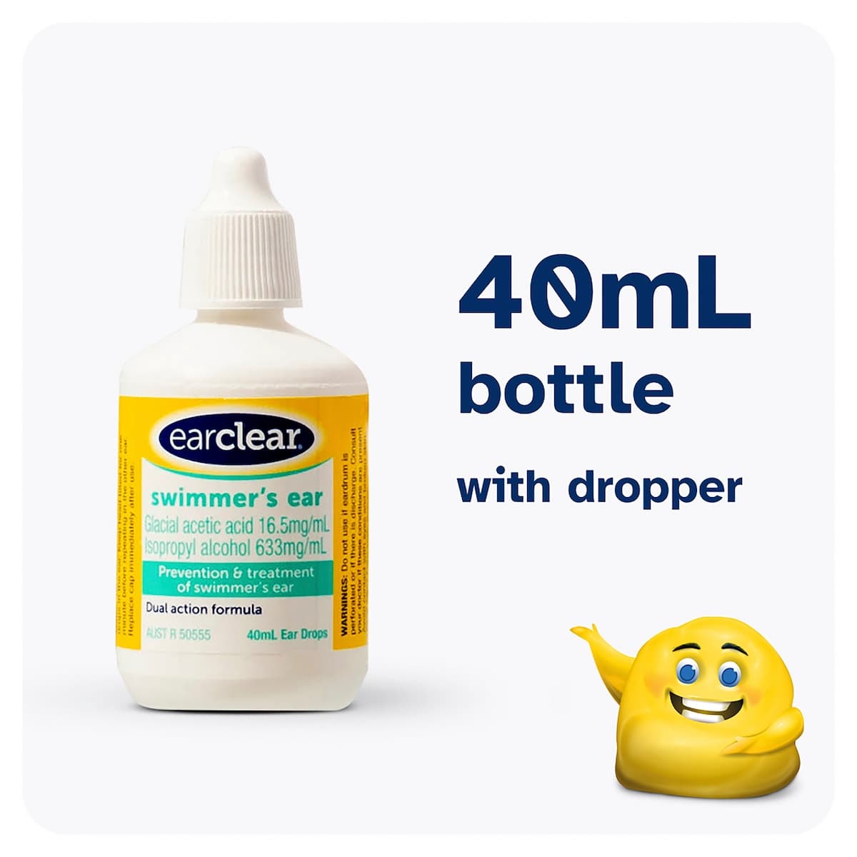 Thumbnail EarClear Ear Drops for Swimmers Ear 40ml