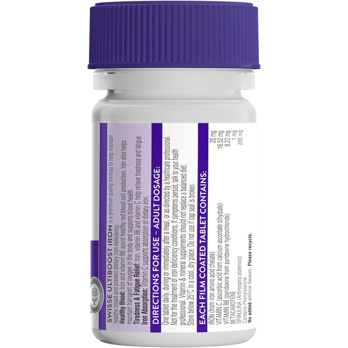 Thumbnail Swisse Ultiboost Iron with Vitamin C 30 Tablets
