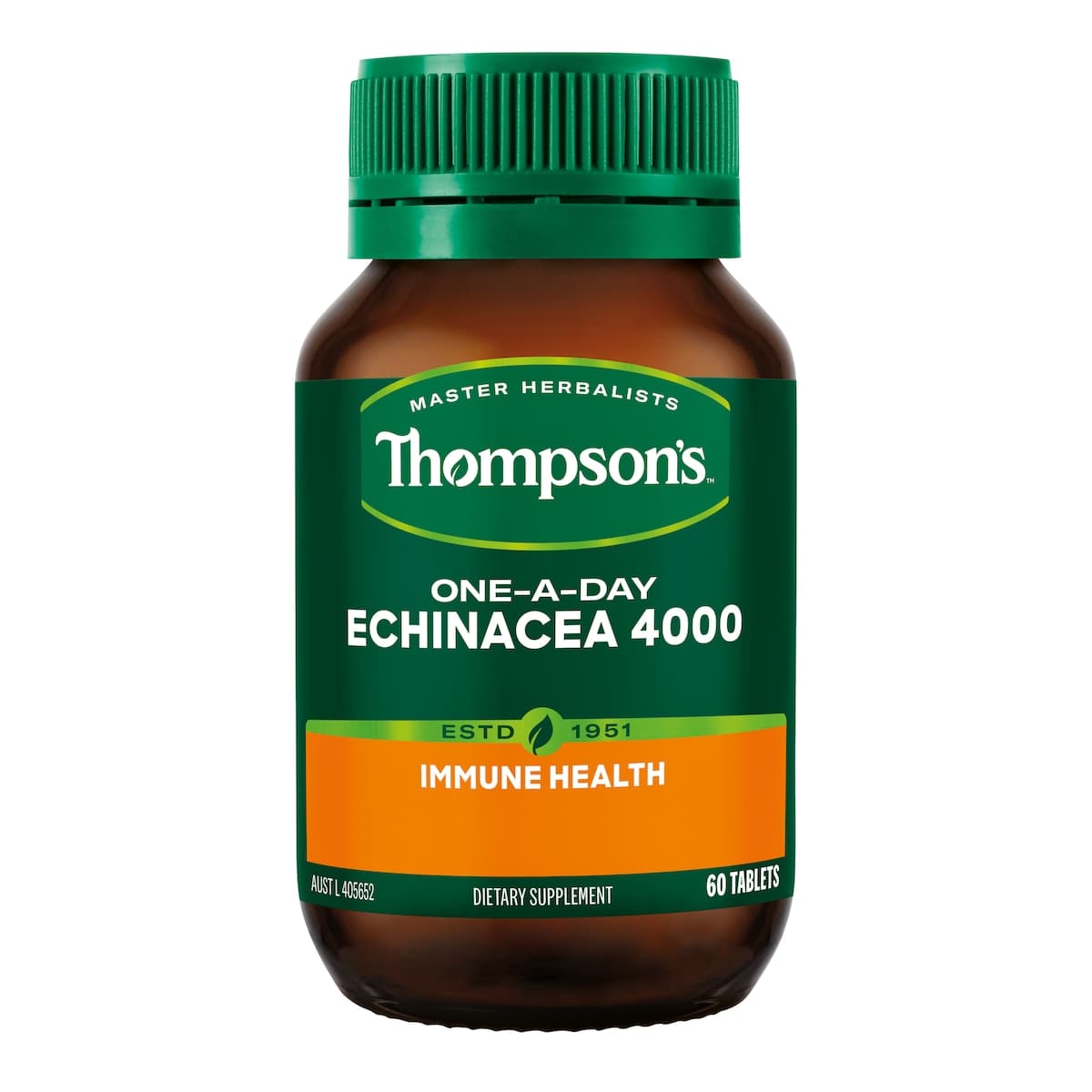 Thumbnail Thompsons One a Day Echinacea 4000mg 60 Tablets