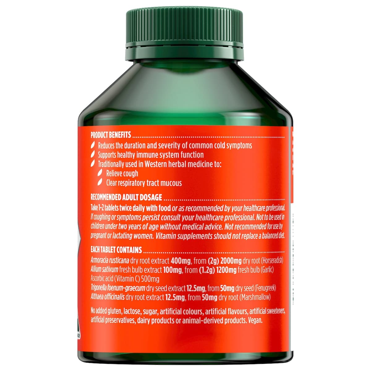 Thumbnail Nature's Own Triple Strength Garlic+C Horseradish 150 Tablets