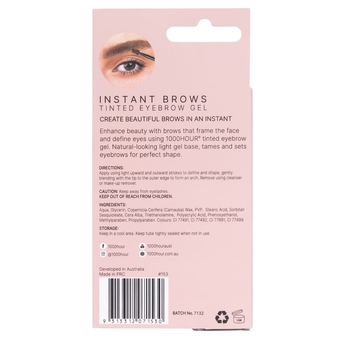 Thumbnail 1000 Hour Instant Brows Mascara Medium Brown
