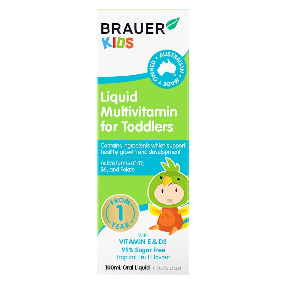 Thumbnail Brauer Baby & Kids Liquid Multivitamin for Toddlers 100ml