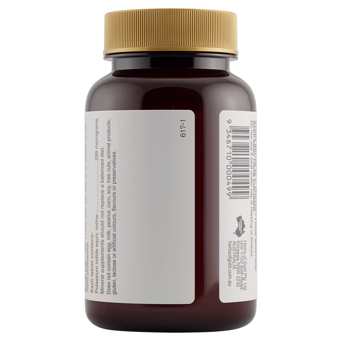 Thumbnail Herbs of Gold Iodine Max 60 Tablets