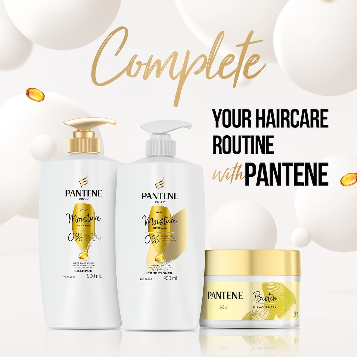 Thumbnail Pantene Pro-V Daily Moisture Renewal Shampoo 900ml
