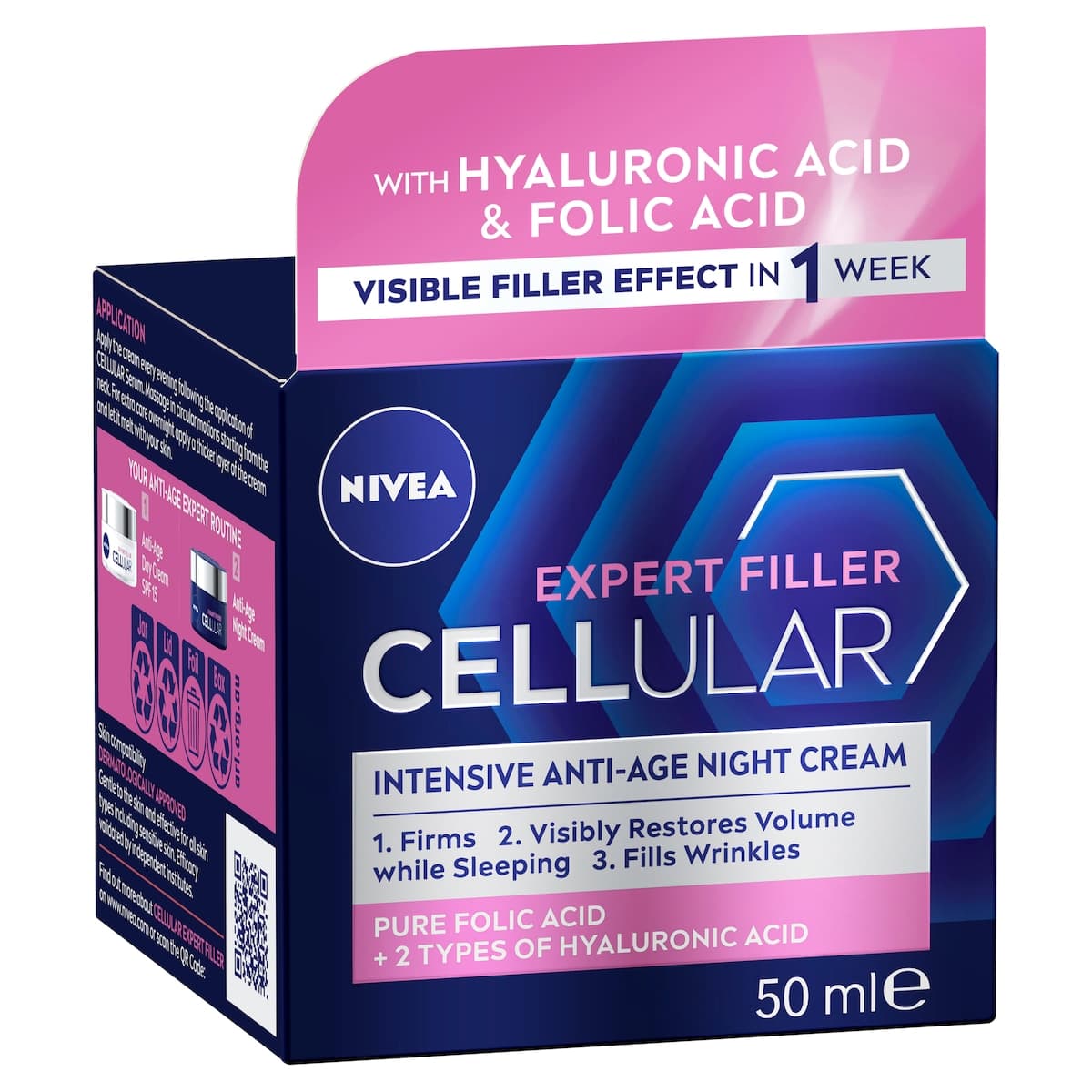 Thumbnail Nivea Cellular Filler Expert Intensive Anti-Age Night Cream 50ml