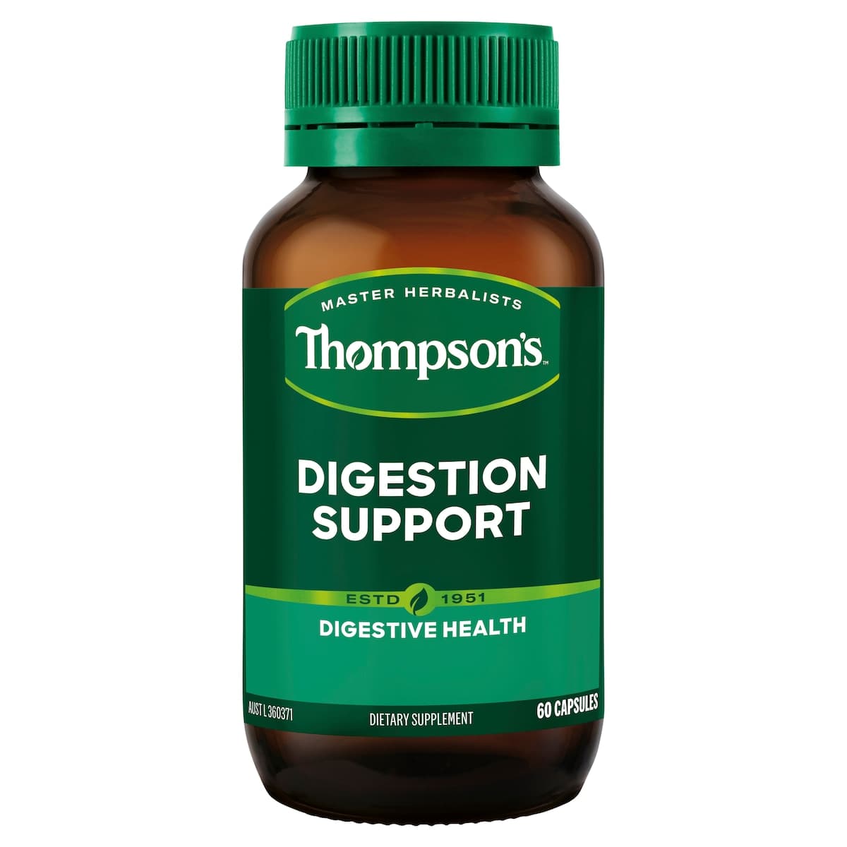Thumbnail Thompsons Digestion Support 60 Capsules