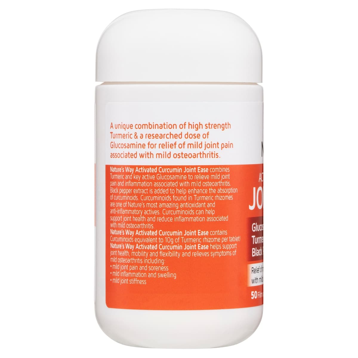 Thumbnail Nature's Way Activated Curcumin Joint Ease 50 Tablets