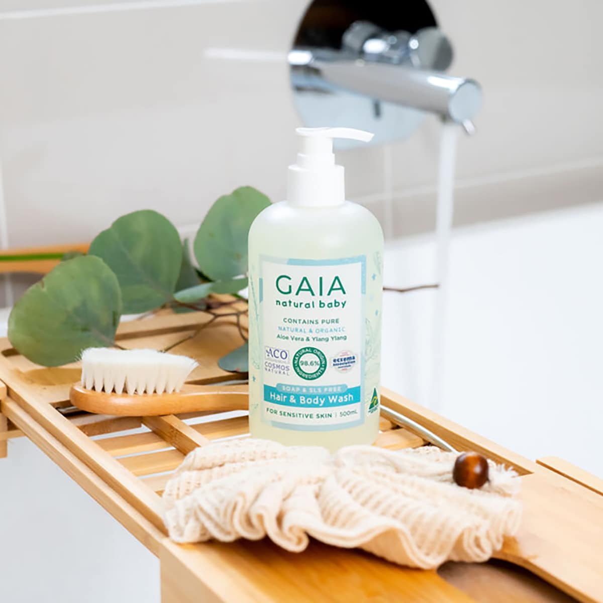 Thumbnail Gaia Natural Baby Hair & Body Wash 500ml
