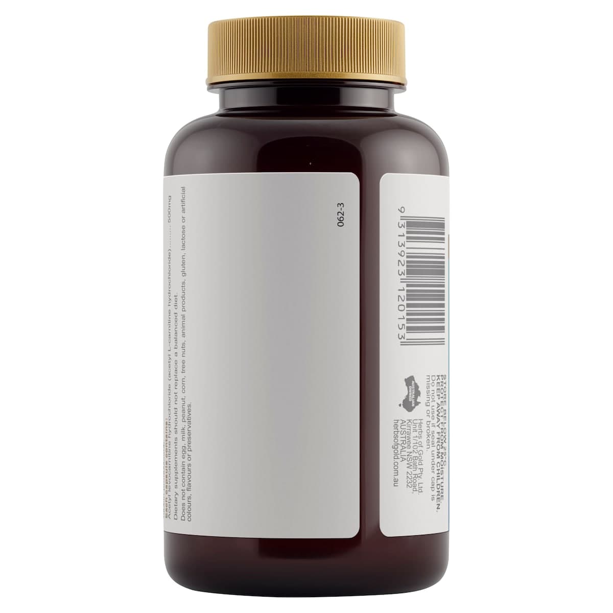 Thumbnail Herbs of Gold Acetyl L-Carnitine 120 Capsules