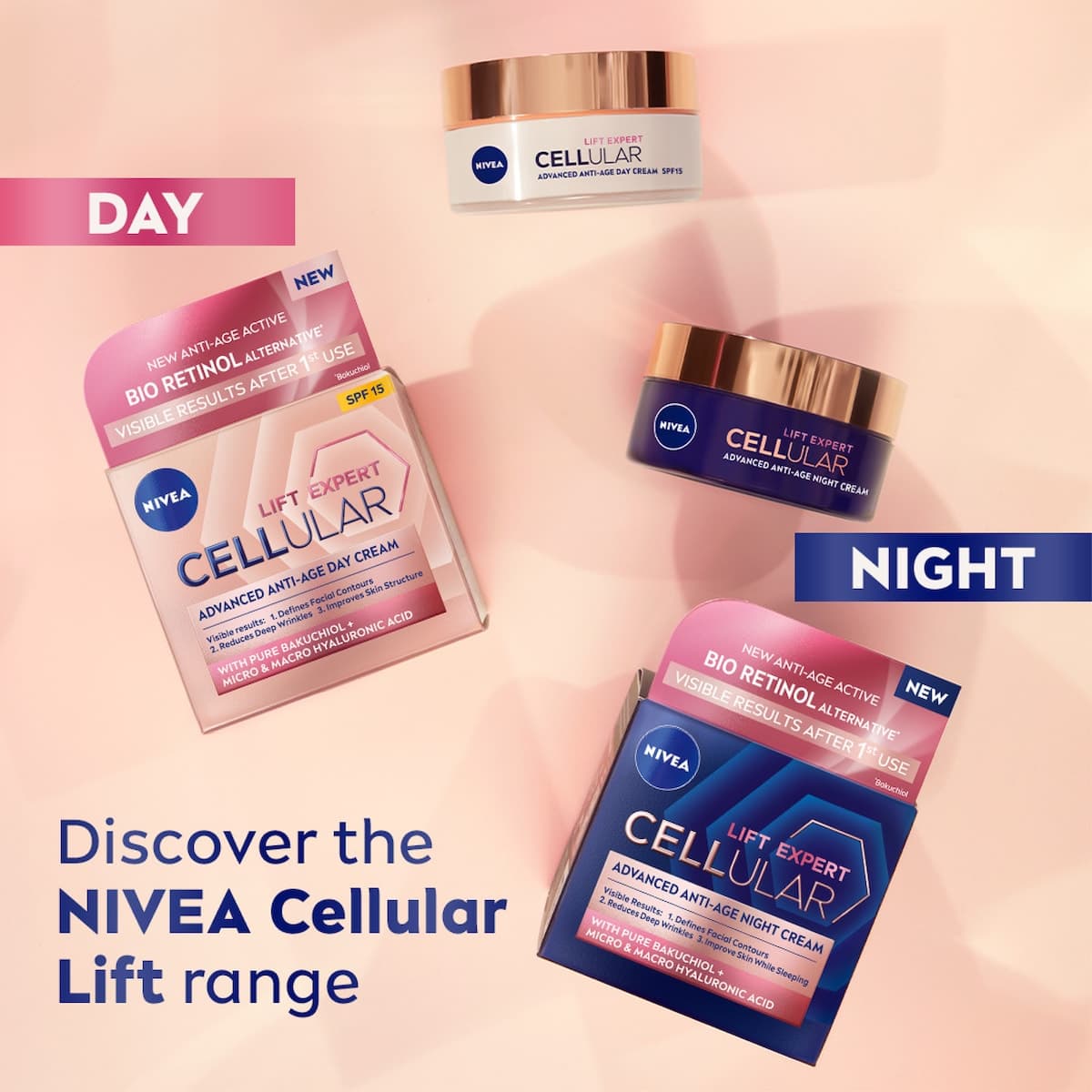 Thumbnail Nivea Cellular Lift Expert Day Cream SPF15 50ml