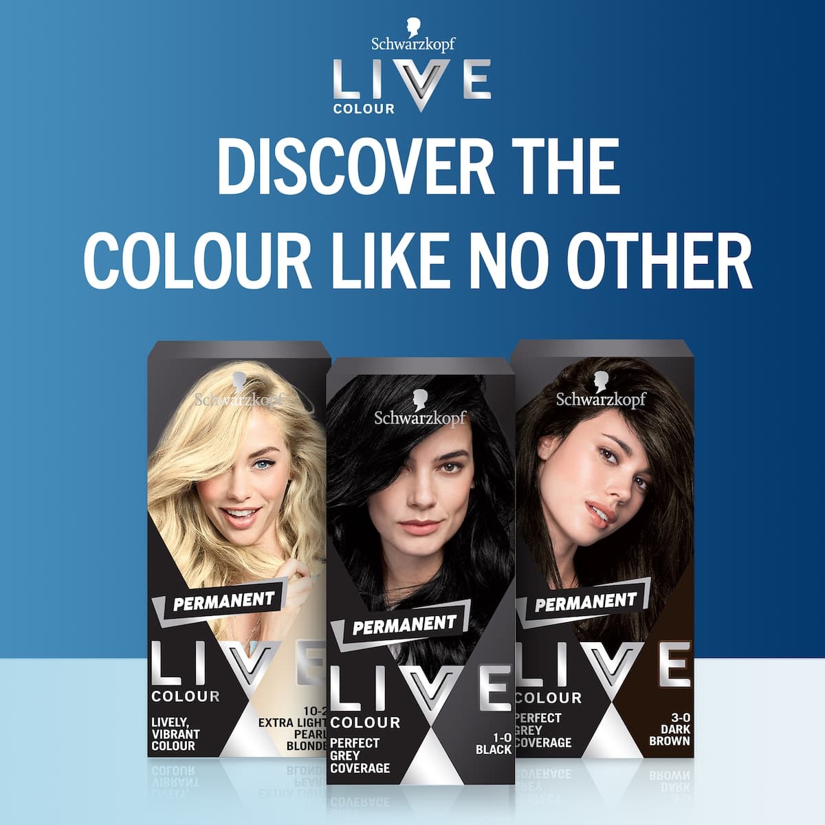 Thumbnail Schwarzkopf Live Colour Permanent Baseline 1.0 Black