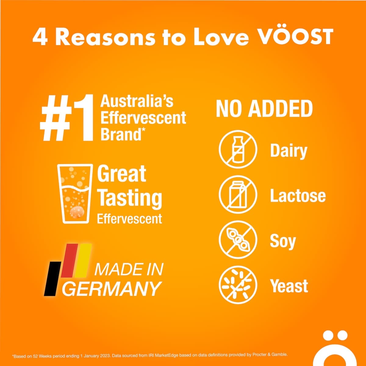 Thumbnail Voost Hydrate Orange Effervescent Tablets 20 Pack