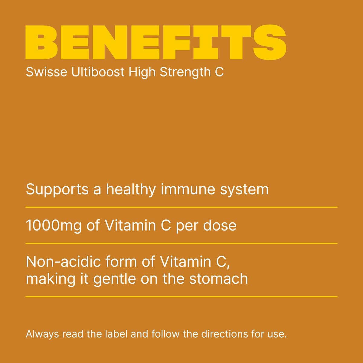 Thumbnail Swisse Ultiboost High Strength C 150 Tablets