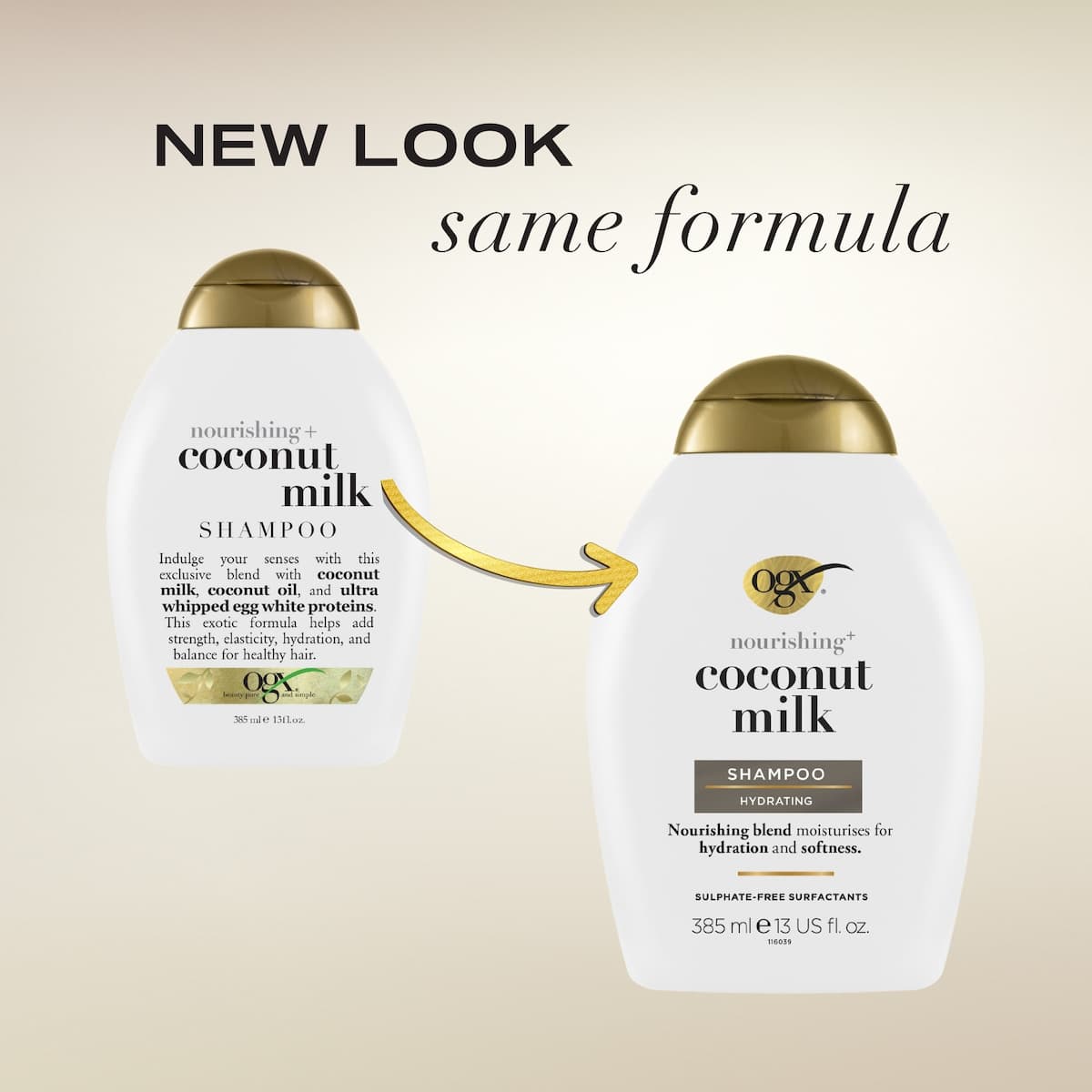 Thumbnail OGX Coconut Milk Shampoo 385ml