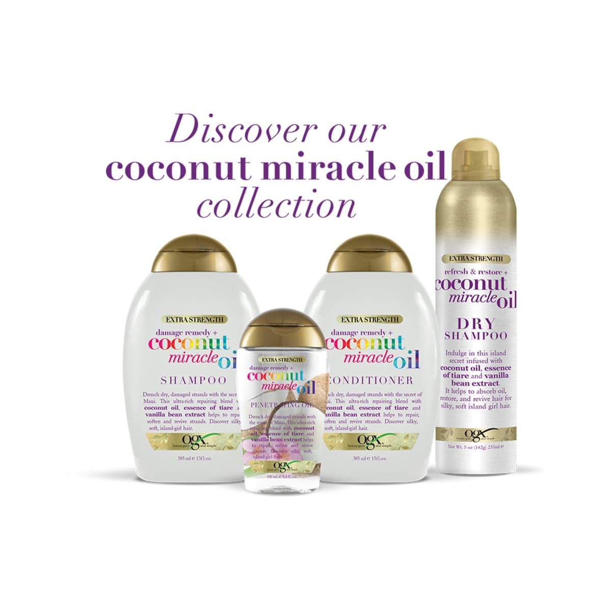 Thumbnail OGX Coconut Miracle Oil Penetrating Oil 100ml