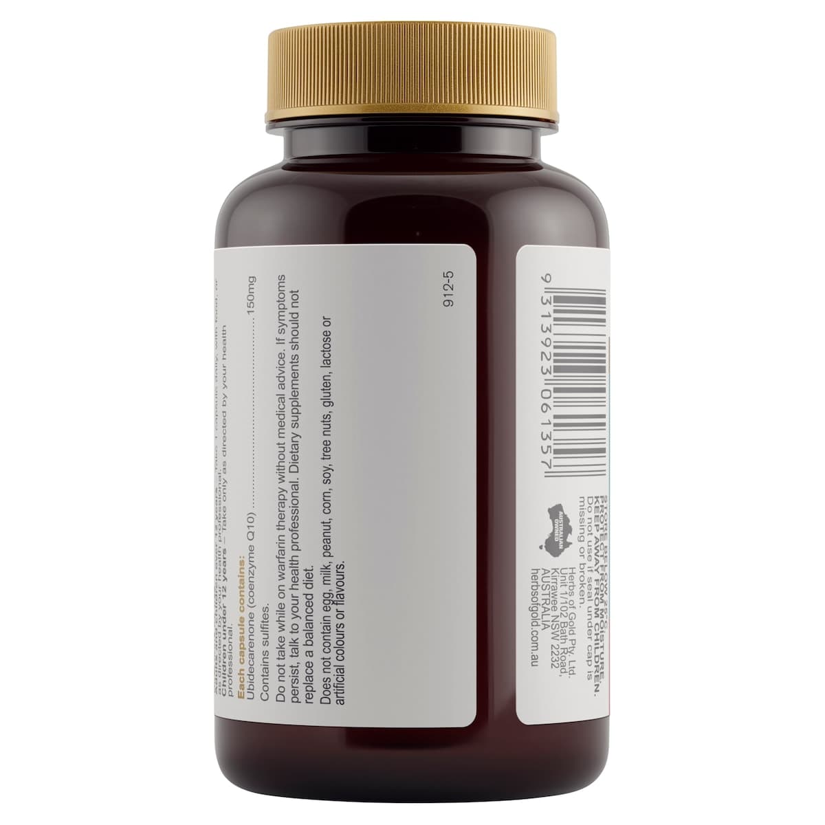 Thumbnail Herbs of Gold CoQ10 150mg 60 Capsules