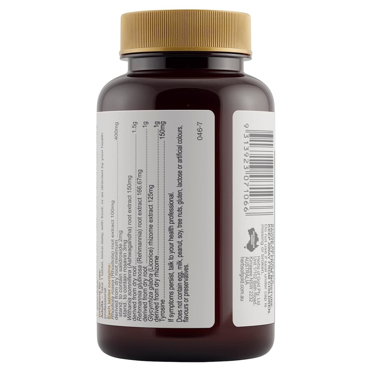 Thumbnail Herbs of Gold Stress Ease 60 Tablets
