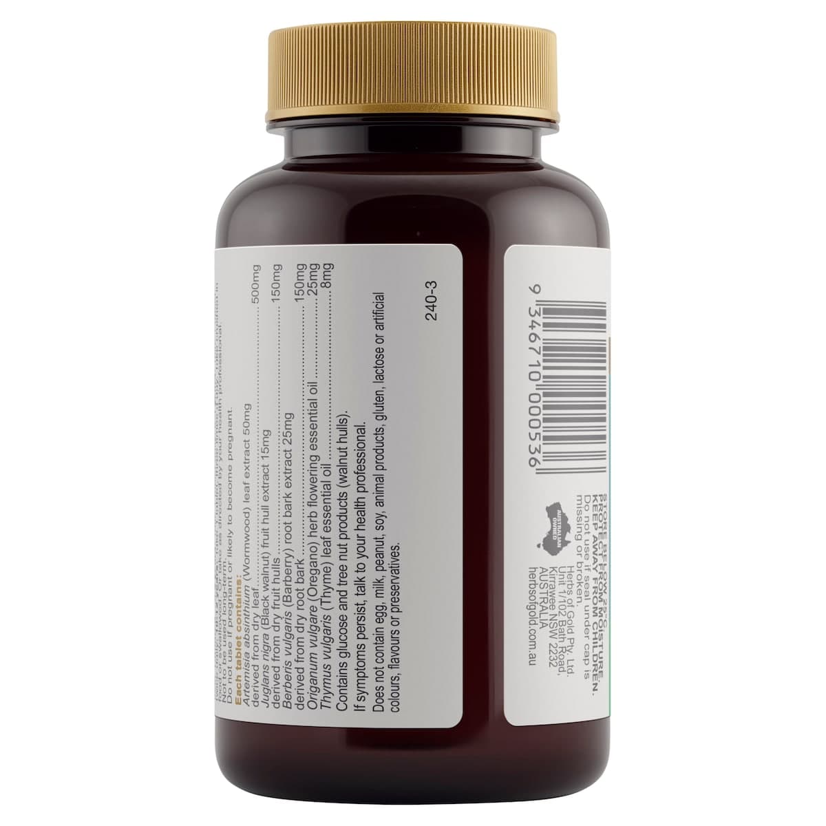 Thumbnail Herbs of Gold Wormwood Clear (Formerly ParaStrike) 84 Tablets