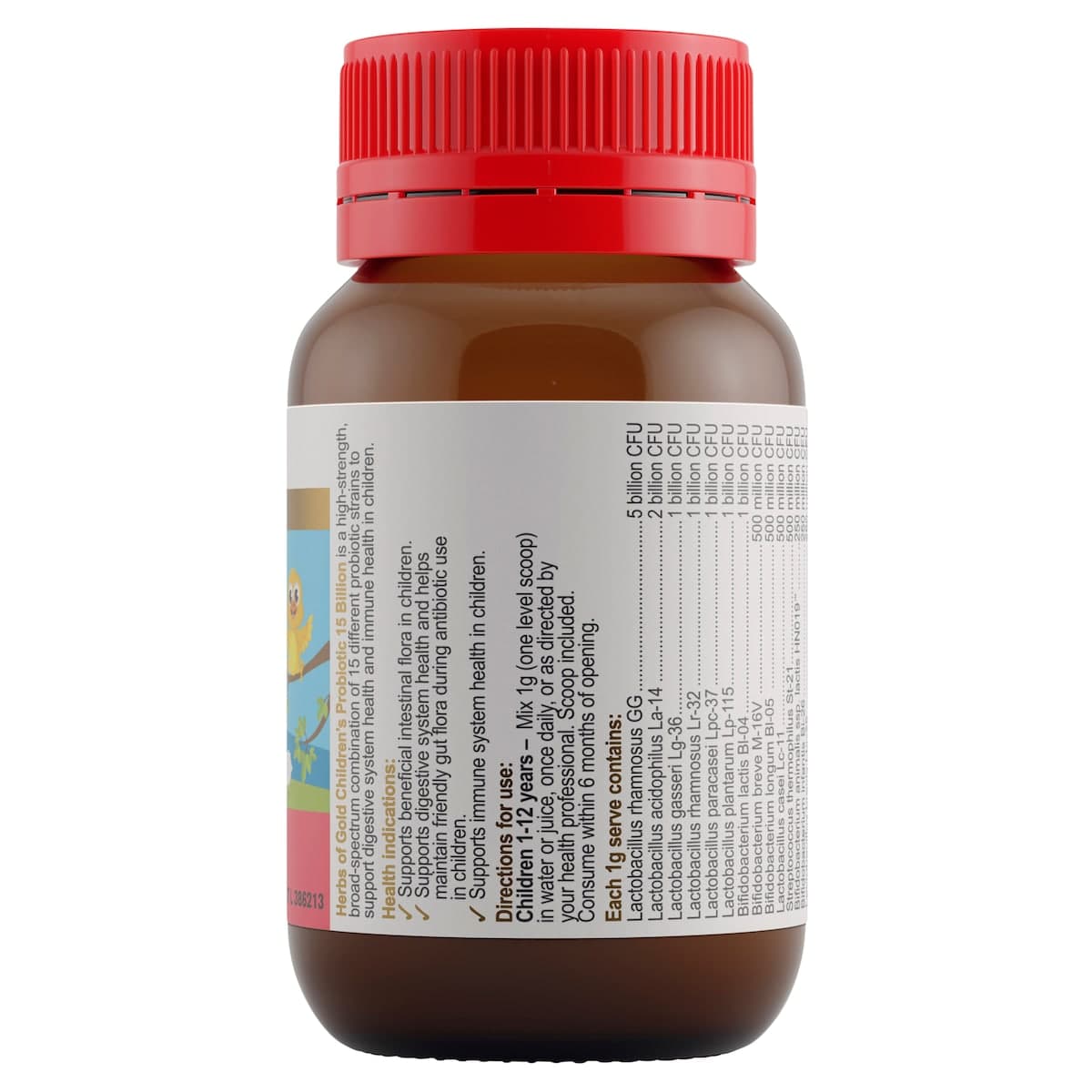 Thumbnail Herbs of Gold Childrens Probiotic 15 Billion 50g