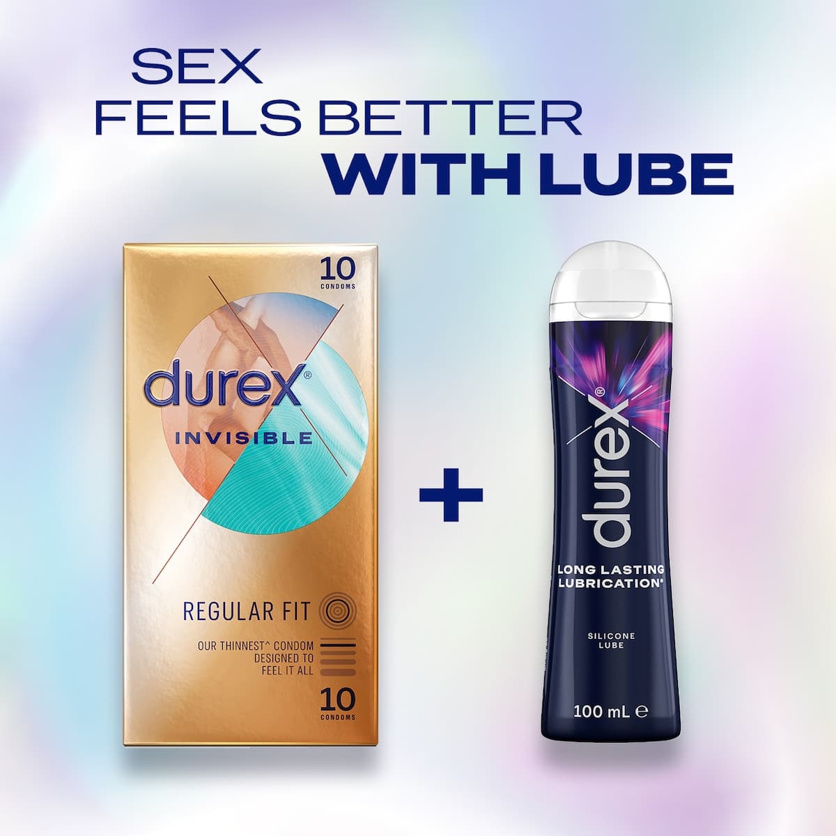 Thumbnail Durex Invisible Ultra Thin Regular Fit Condoms 10 Pack