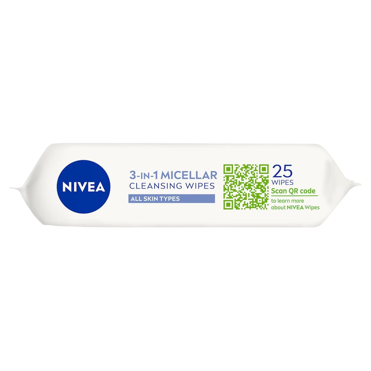 Thumbnail Nivea 3in1 Micellar Facial Cleansing Wipes 25 Pack
