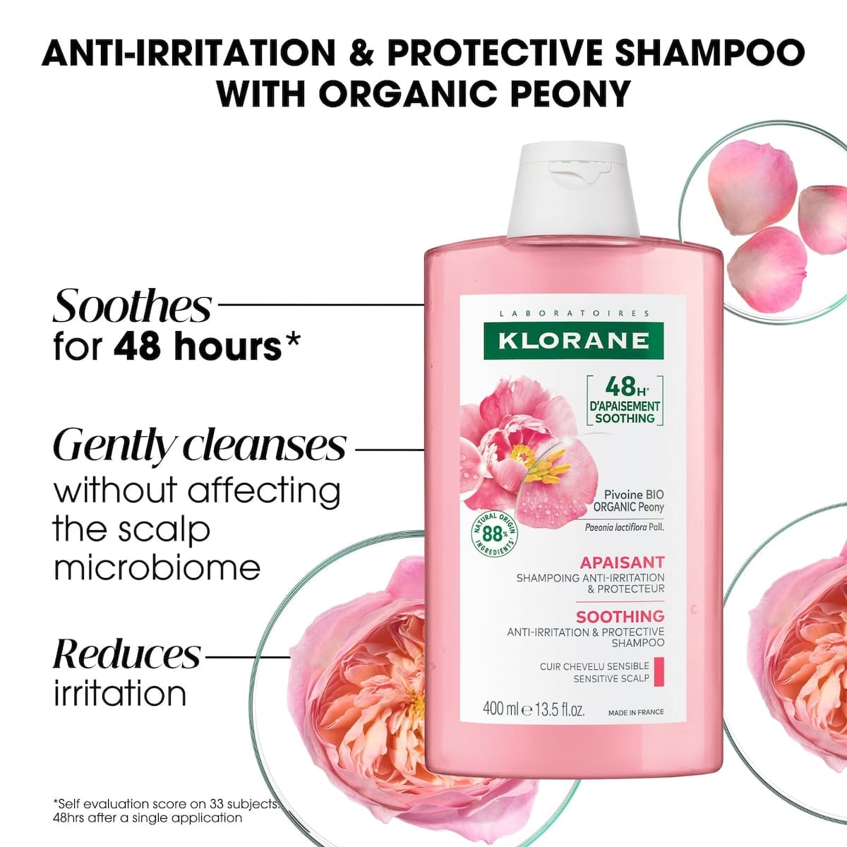 Thumbnail Klorane Soothing Shampoo With Organic Peony 400ml