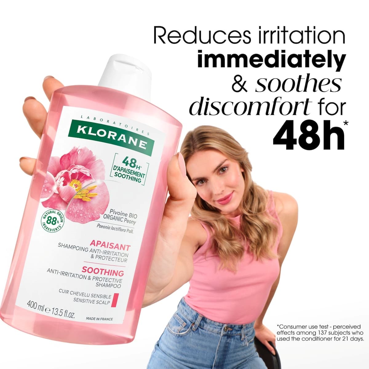 Thumbnail Klorane Soothing Shampoo With Organic Peony 400ml