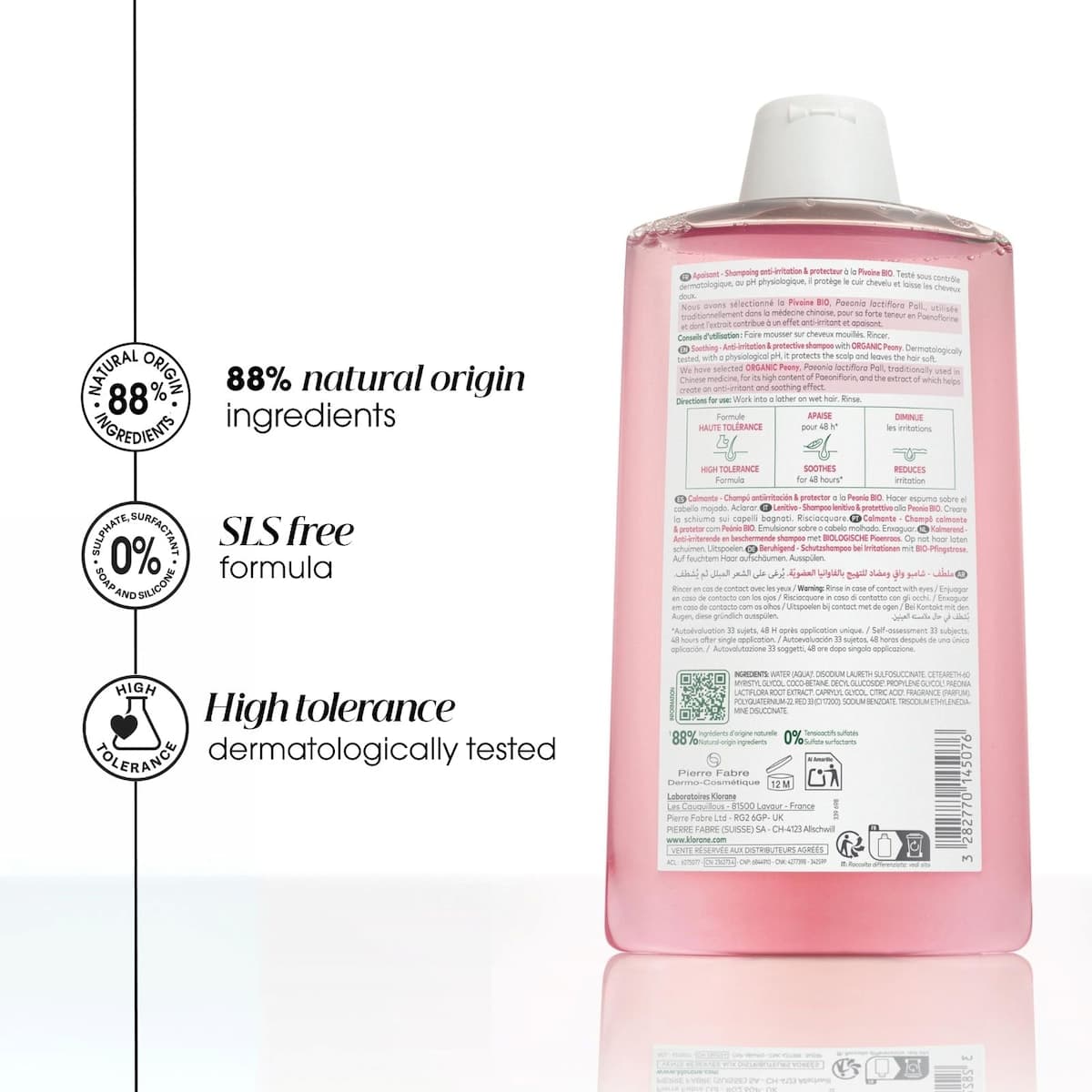 Thumbnail Klorane Soothing Shampoo With Organic Peony 400ml
