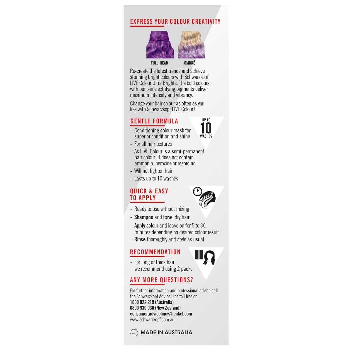 Thumbnail Schwarzkopf Live Colour Ultra Brights Magnetic Purple 75ml