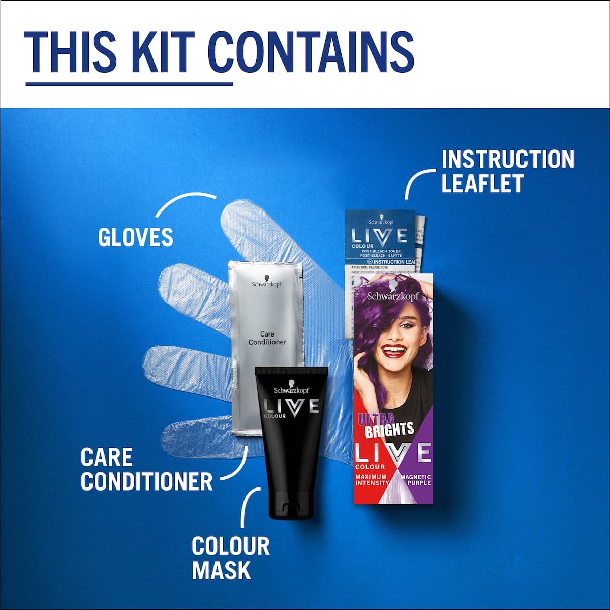 Thumbnail Schwarzkopf Live Colour Ultra Brights Magnetic Purple 75ml