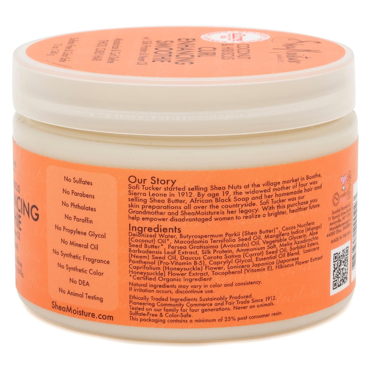 Thumbnail Shea Moisture Coconut & Hibiscus Curl Enhancing Smoothie 326g