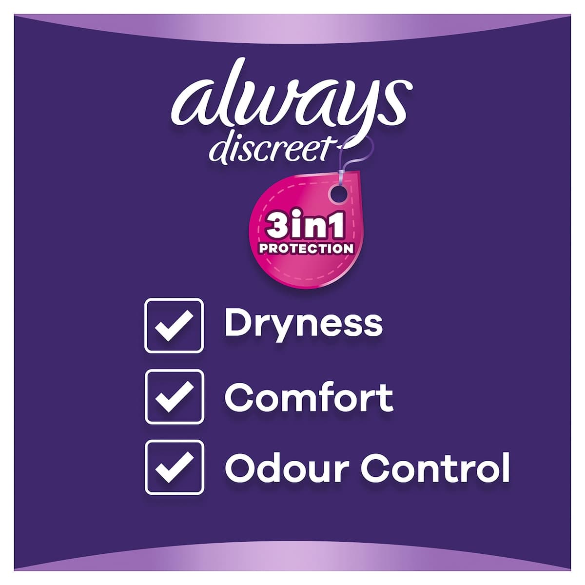 Thumbnail Always Discreet Panty Liner Normal 24 Pack