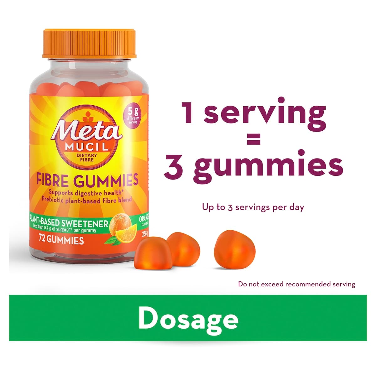 Thumbnail Metamucil Gummies 120 Pack
