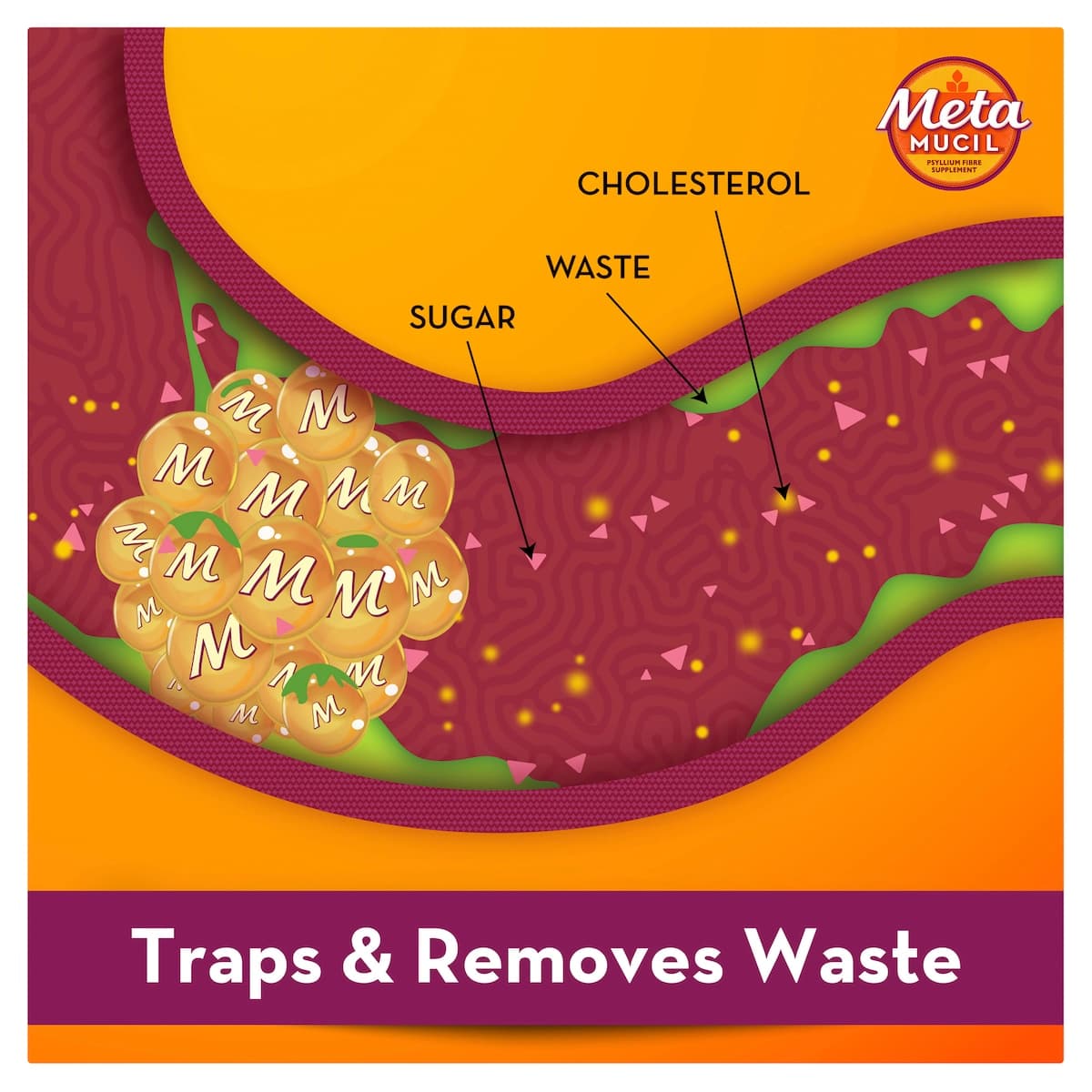 Thumbnail Metamucil Fibre Supplement Smooth Orange 673g
