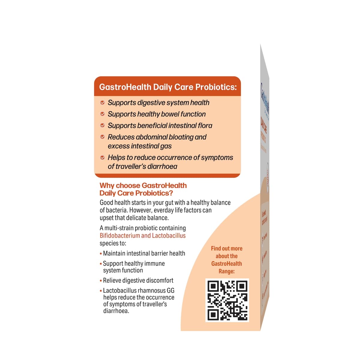 Thumbnail Naturopathica GastroHealth Probiotic Daily Care 90 Capsules