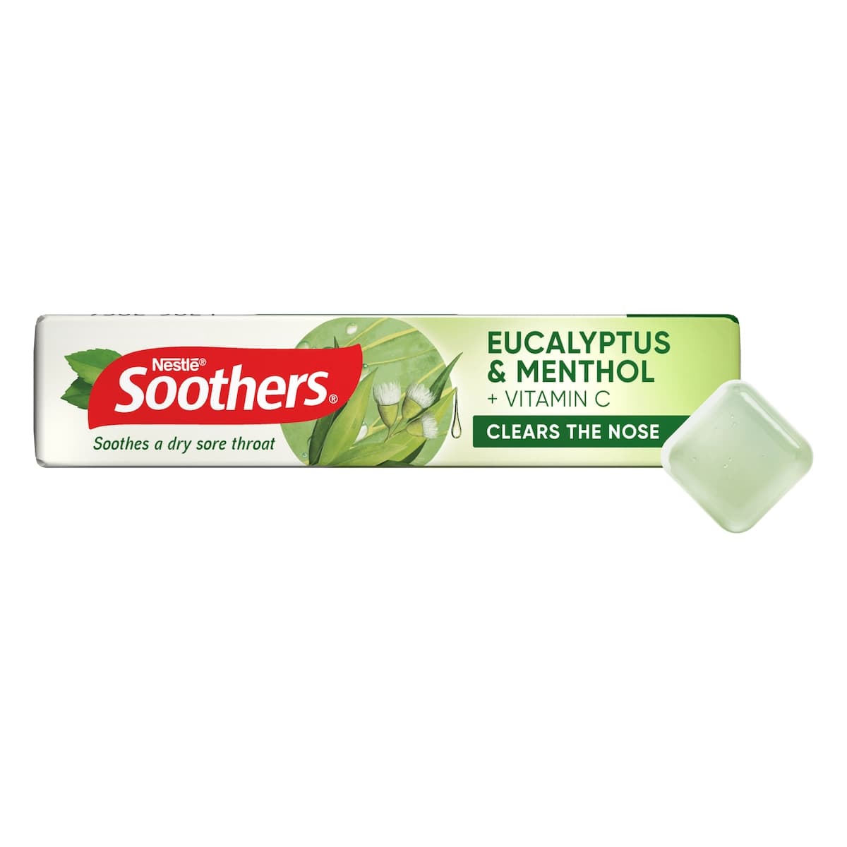 Thumbnail Nestle Soothers Eucalyptus & Menthol Lozenges Stick 10 Pack