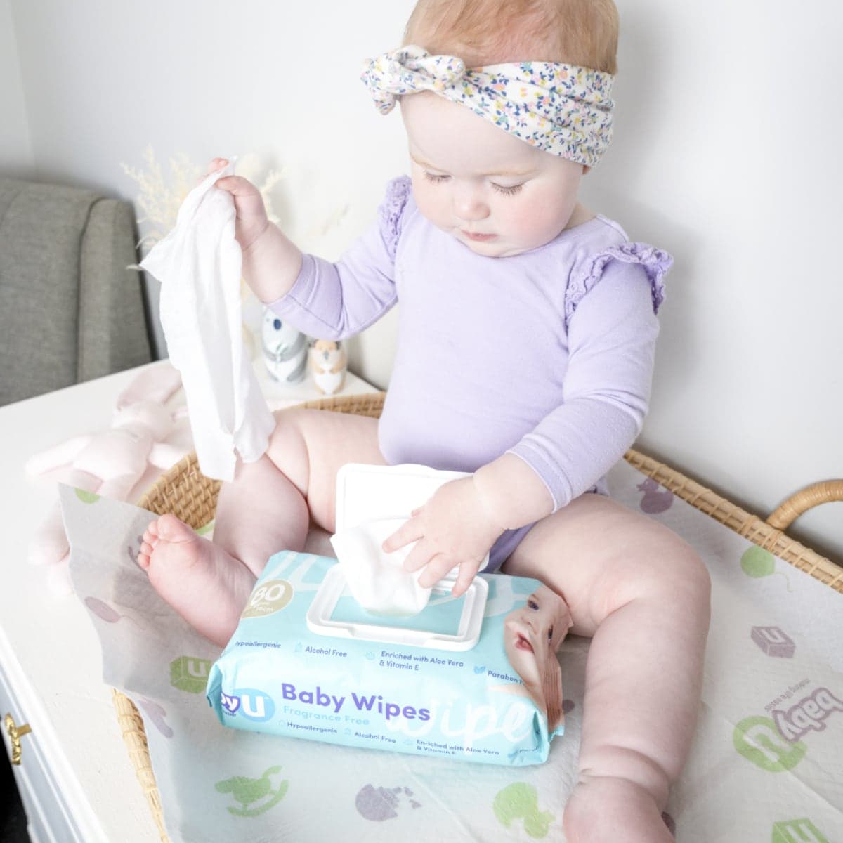 Thumbnail Baby U Fragrance Free Wipes 240 Pack
